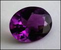 AMETHYST (Zambia) � 2.70 ct. Oval  